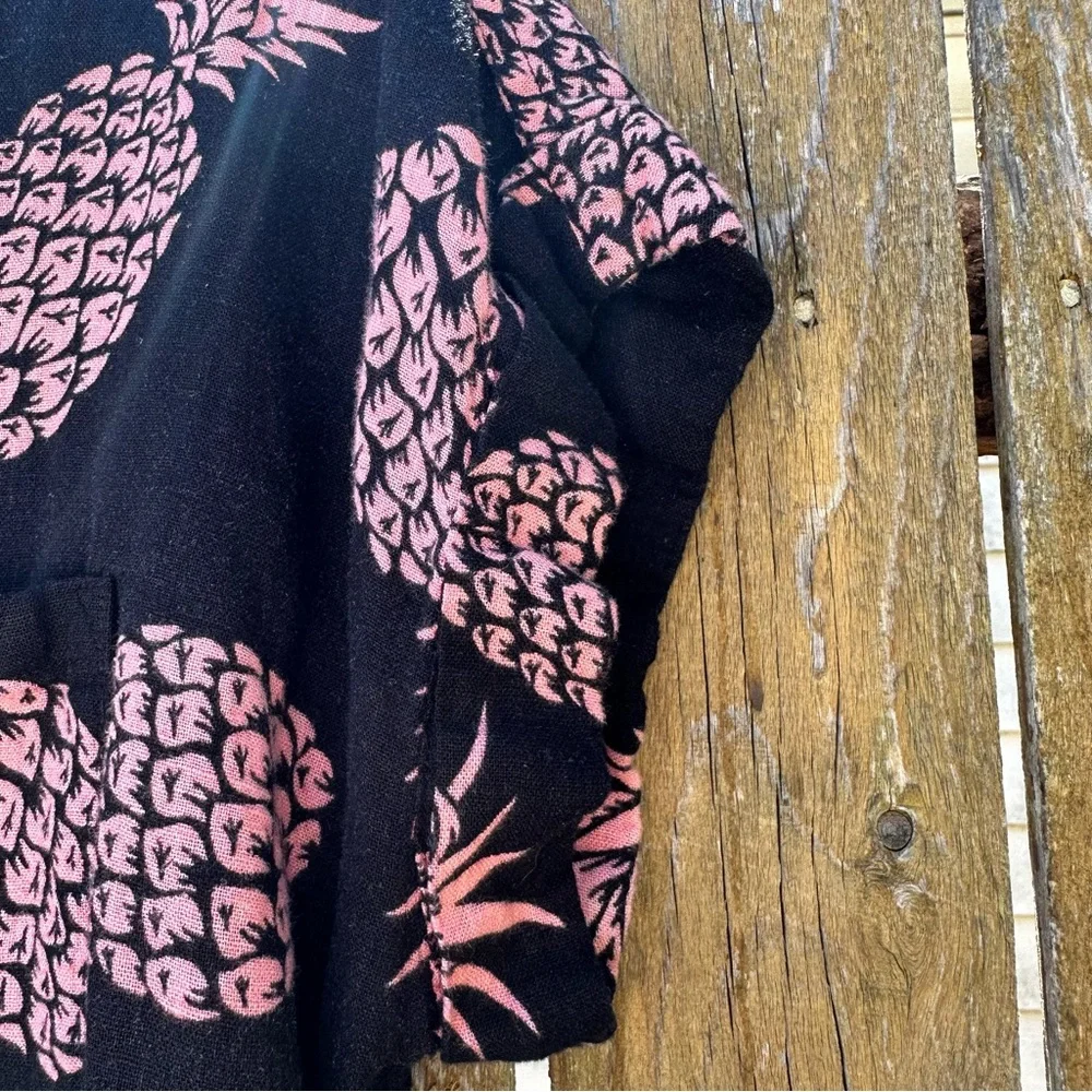 Rails Whitney Shirt Pineapple Pinya Print Linen Blend Sz S - Picture 8 of 16